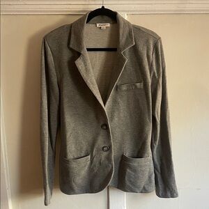 REPEAT Women's Light Gray Super Soft Blazer